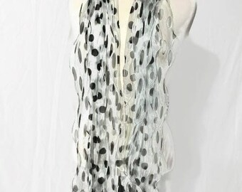 Vintage Polka Dots Scarf Women's Scarf