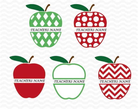 Teacher appreciation svg Apple svg Teacher svg files svg