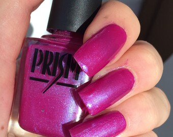 Illusion- Pink Handmade Indie Polish with Purple Shimmer