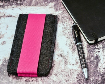 iPhone Felt Case, iPhone 7 Case, iPhone 7 Felt Case, iPhone 7 Wallet, iPhone Sleeve, iPhone Case, Gift For Her, iPhone Cover, Felt Case