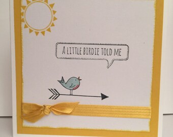 A little birdie told me....