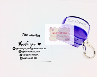 Mini Stamp - Name Stamp - Personalised Stamp - Nurse Stamp - Teacher Stamp - Keychain Stamp - Rubber Stamp - Bank Stamp - Stocking Filler