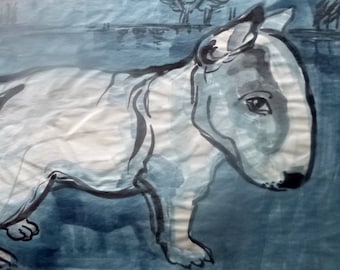 Bull Terrier puppy / Щенок бультерьера