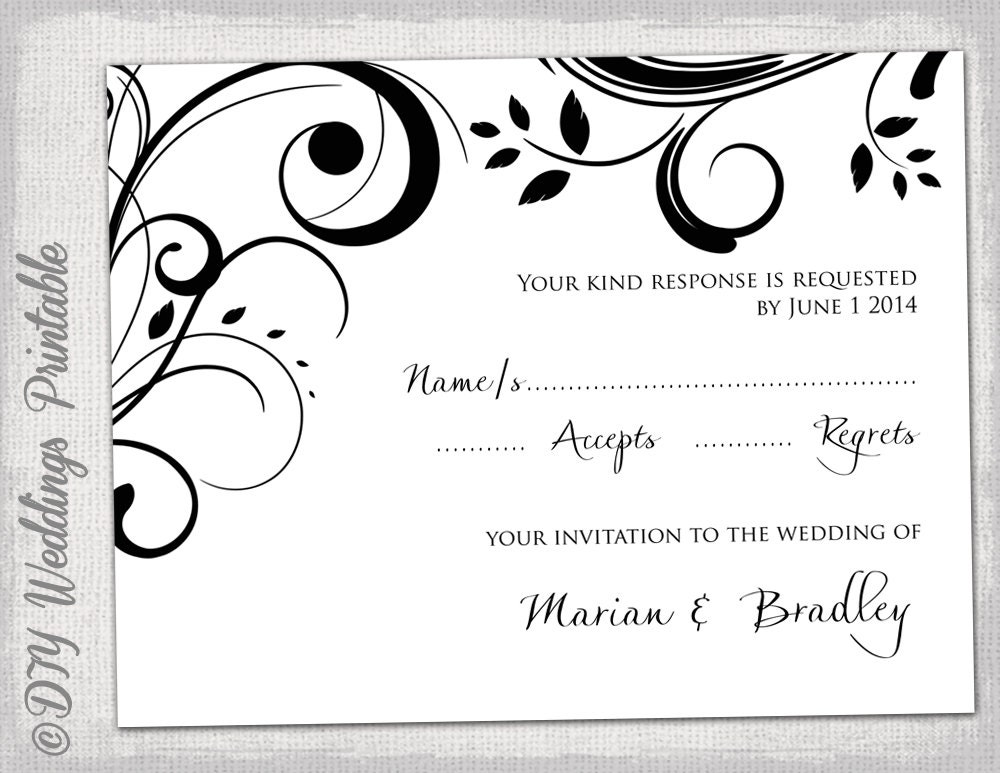 downloadable free rsvp templates for microsoft word