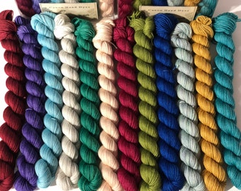 Birthstones Shawl Kit Pre-Order... Canon Hand Dyes Yarn