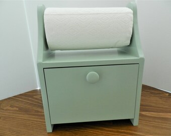 Wood Bread Box, Wood Storage Garage, Handmade Appliance Garage, Wooden Bread Box, Storage Garage, Paper Towel Holder