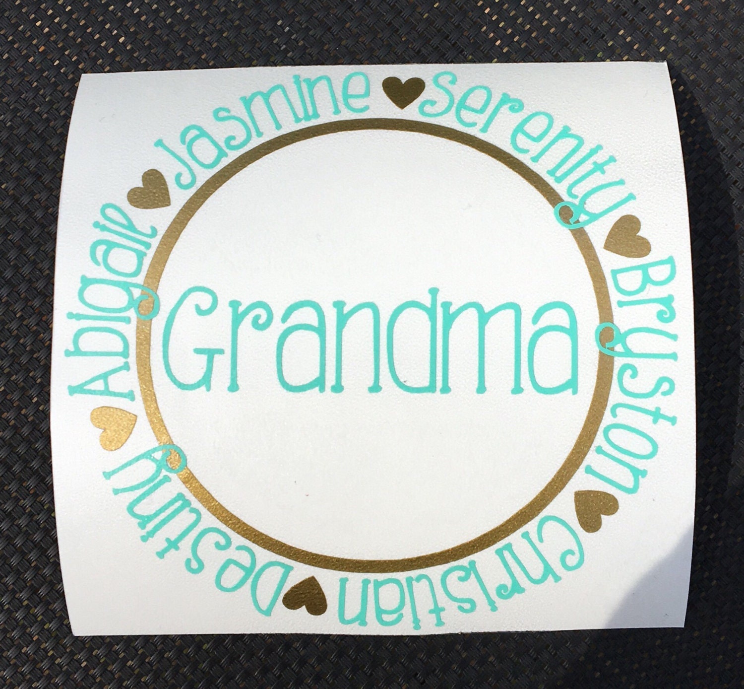 Personalized Decal Mom Decal Grandma Decal Yeti Cup