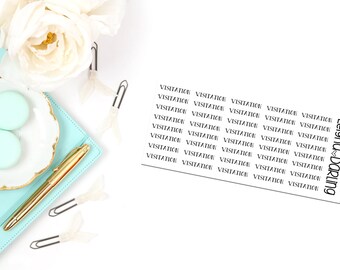Visitation/Custody Planner Stickers