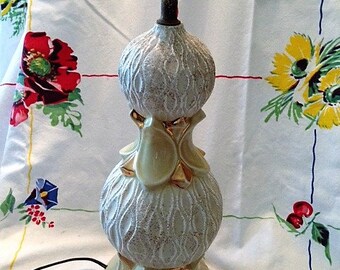 Vintage 1950's Funky Ceramic Lamp