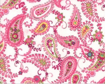 Regent Street Lawn 2016 by Moda - Floral Chelsea - Ivory - FQ Fat Quarter Cotton Lawn Fabric 117