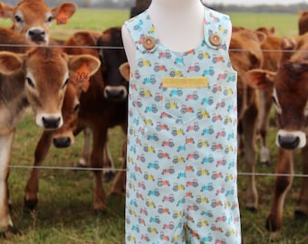 Farm boy tractor overalls