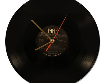 RUN DMC "The Beginning" Vinyl clock 33tours.