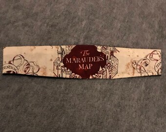 Harry Potter Marauder's Map headband