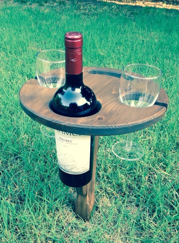 Folding wine table picnic table outdoor wine table