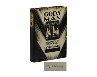 Gods' Man ~ SIGNED by LYND WARD ~ First Edition ~ 3rd Printing 1930 Woodcuts