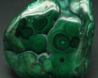Polished Malachite, Congo - Mineral Specimen for Sale