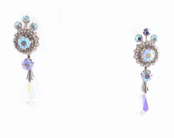 Rhinestone Crystal Drop earrings