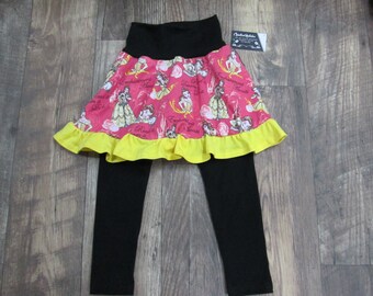 Pants/leggings, skirt, Ruffles, and the beast/size high