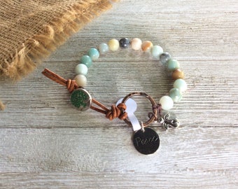 Beaded Amazonite Bracelet