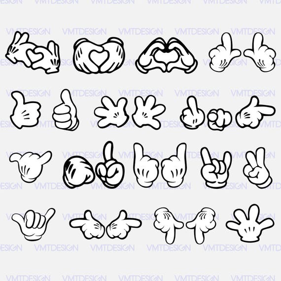 Download Mickey Mouse Hands SVG svg Mickey Mouse Hands SVG vector