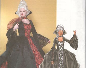 Butterick 4315 Misses Historical Costume Pattern Renaissance 18th Century Womens Sewing Pattern Size 6 8 10 12 or 14 16 18 20 UNCUT