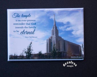 MAGNETS, LDS Temple Magnets, Lds Temple, Lds Temple, Christmas Gift, Mormon Temple, Quote Magnet, Kitchen Magnet, Photo Magnet