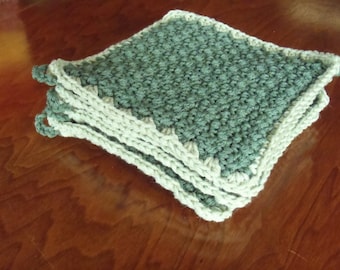 Crochet kitchen pot holder hot pad