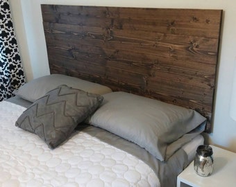 Walnut headboard | Etsy