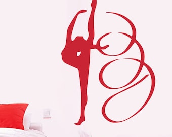 "The Ribbon dancer" decal