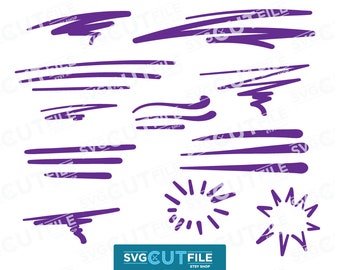 Swoosh SVG or Swish PNG squiggle starburst Word Underlines, Swash underline dxf, swishy marks, or swirl swishes swashes & swooshes, lines,