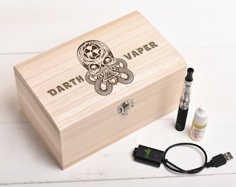 Vape Box, Vape Stand, Vaping Gift, Birthday Gift, Skull Design, E-Cigarette (BOX ONLY)