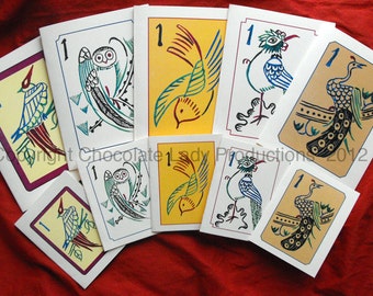 Mah Jongg Bird/One Bamboo Mini Note/Gift Cards