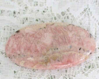 Rhodochrosite cabochon oval rhodochrosite cabochon SOLR1