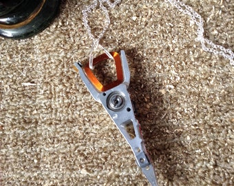Tech Pendant Necklace, Hard-Drive Read/Write Arm