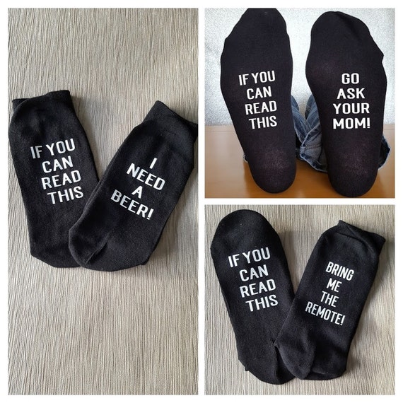 Personalised Socks Mother's Day Father's Day