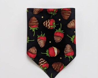 Tie Up Pet Bandana | Dog & Cat Accessories | Chocolate Dipped