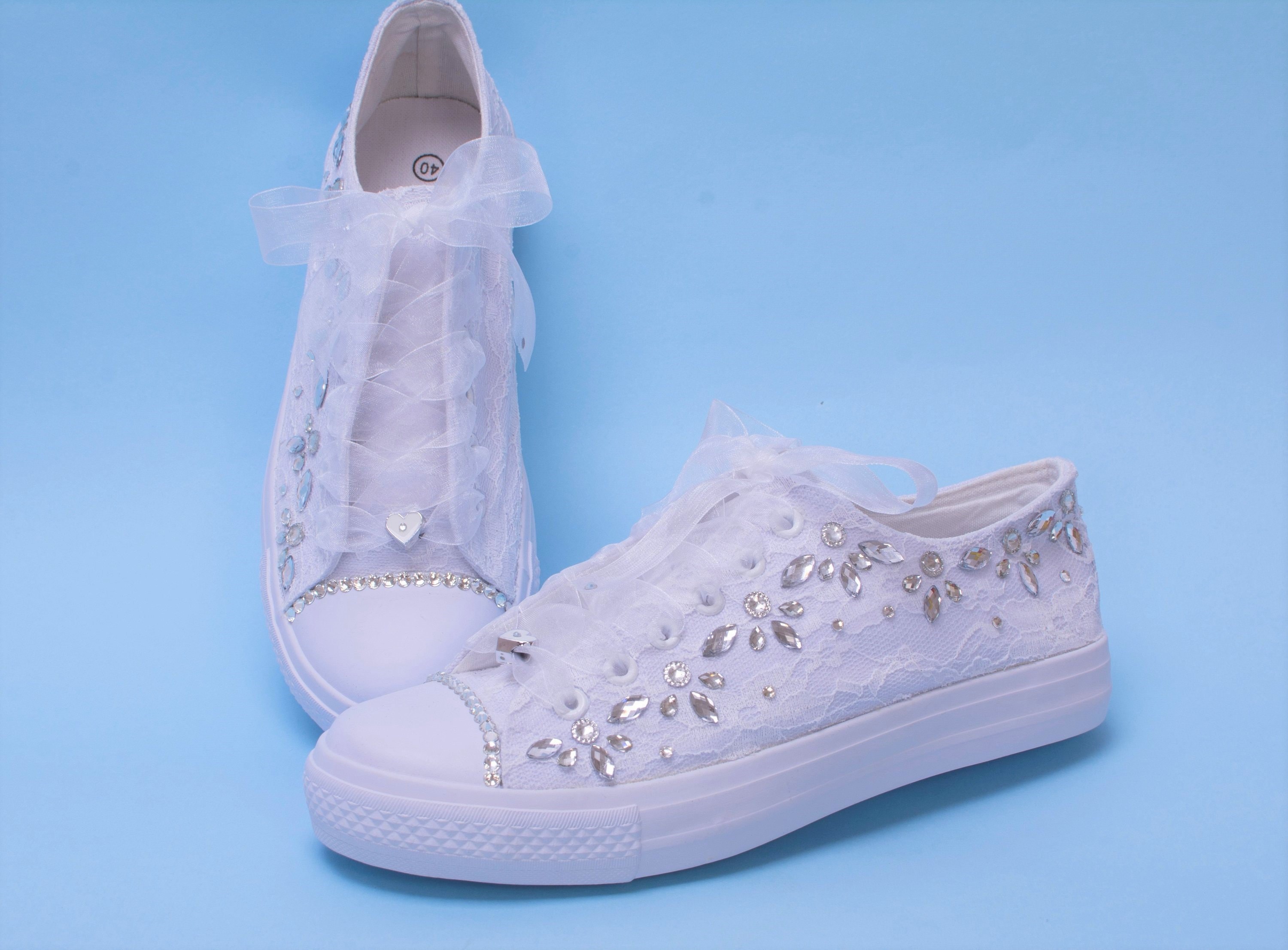 sparkly sneakers for wedding