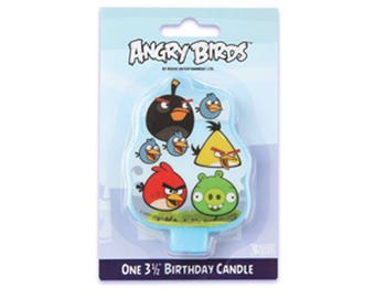 Angry Birds Candle Birthday Party Cake Toppers Party Favors