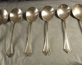 Vintage Soup Spoons