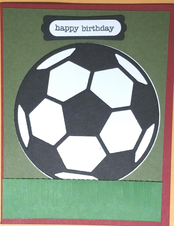 soccer birthday card