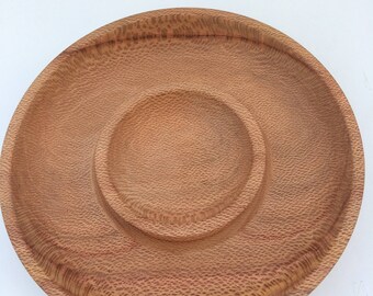 Hand crafted chip n dip bowl