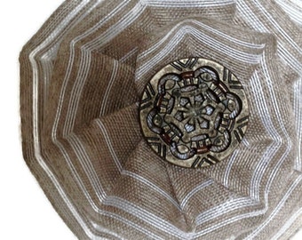Eco Kippah Women's Kippot Natural Kippah Passover Kippa Women's Yarmulke