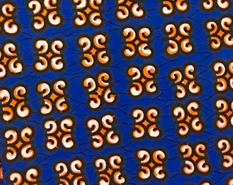 African wax print/ Ankara Print/ Sold by the yard/ Total of 6 yards