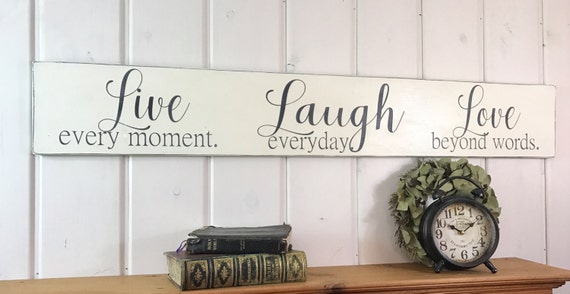 Live Laugh Love Sign Rustic Wood Bedroom Wall Decor Live Laugh Love Sign Rustic Wood Bedroom Wall Decor