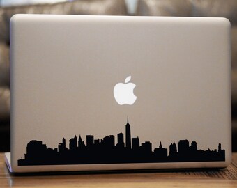 New York Skyline Decal - Car Window, Laptop, Wall