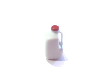 Miniature Gallon of Milk Dollhouse Miniatures 1:12 Scale Dollhouse Kitchen Food - 417