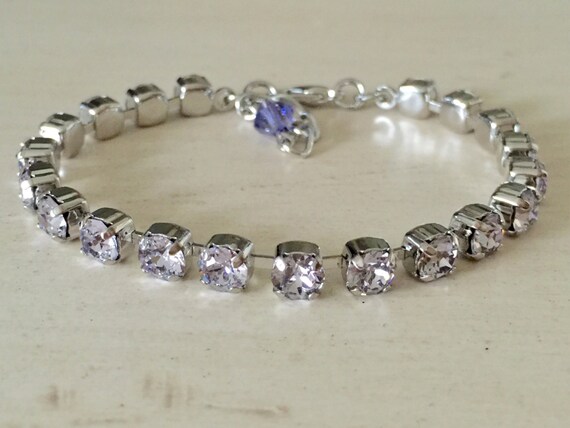 Stackables Crystal Smoky Mauve Bracelet