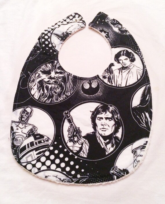 Get Your Geek On - Baby Bib - Organic Cotton and Organic Terry Cloth