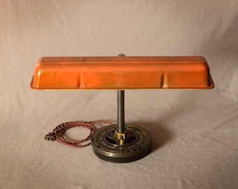 valve cover desk lamp