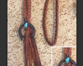 Braided Tassel Necklace Squash